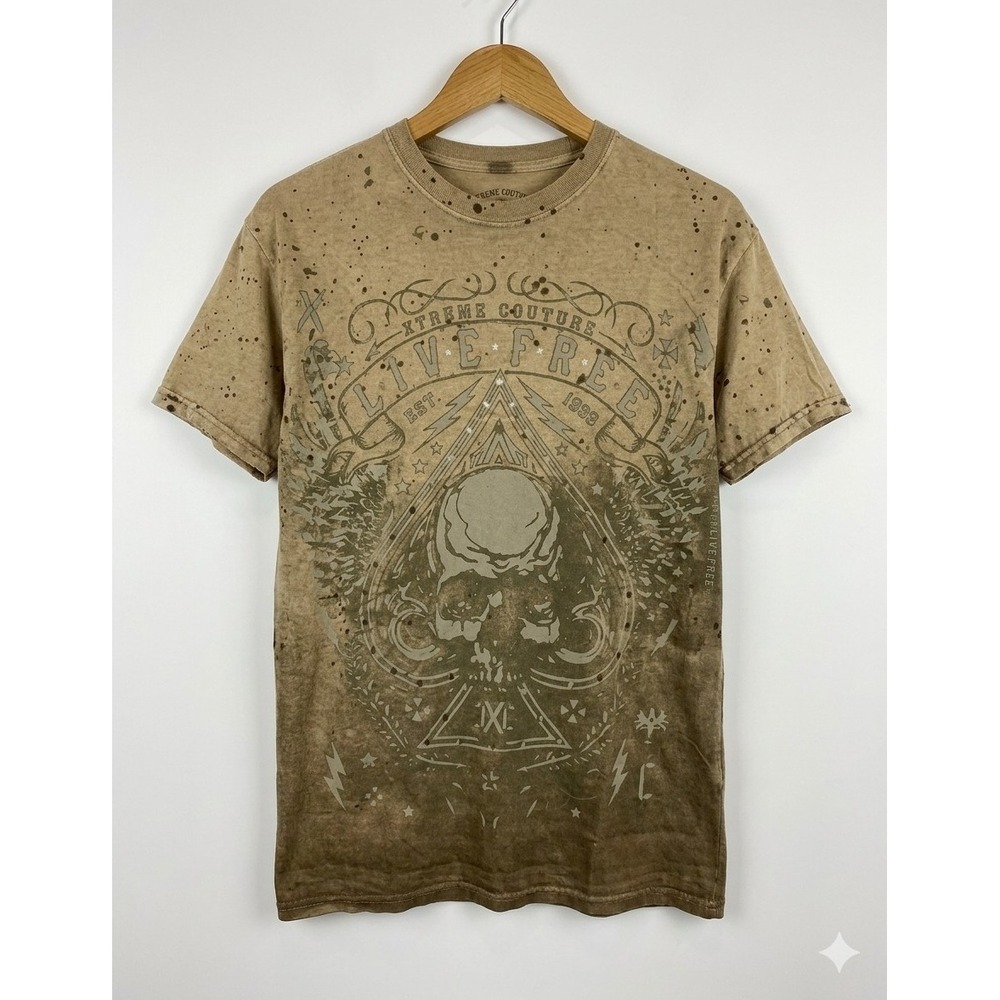 Xtreme Couture Deuces Wild Men´s T-shirt By Affiction  NWT UFC MMA 2XL D50